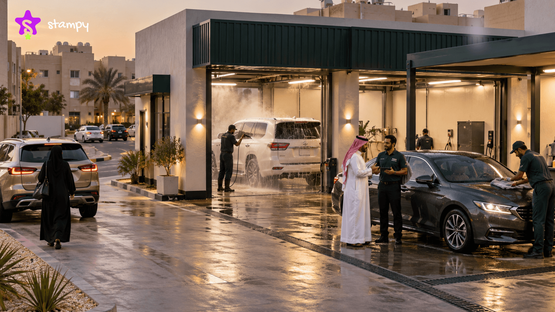 كيف تزيد مبيعات مغسلة السيارات في الرياض