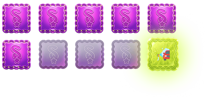 Digital car wash loyalty card with reward stamps