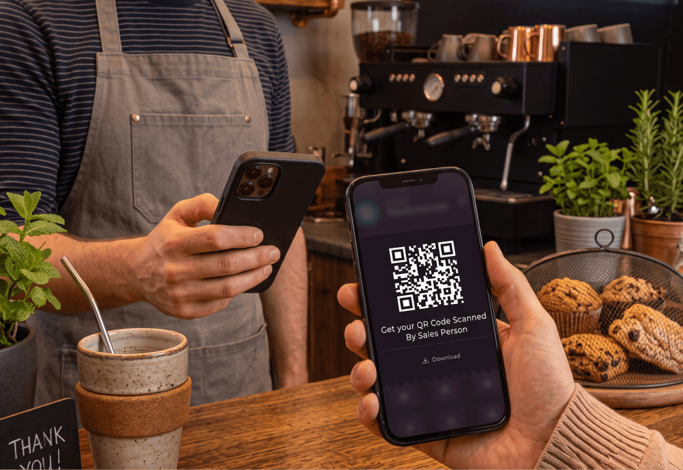 Coffee shop customer loyalty journey