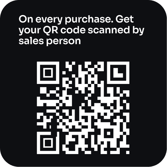 Scan QR Code step in the Stampy loyalty flow