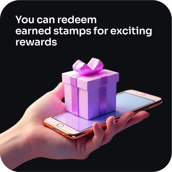Get Rewards step in the Stampy loyalty flow