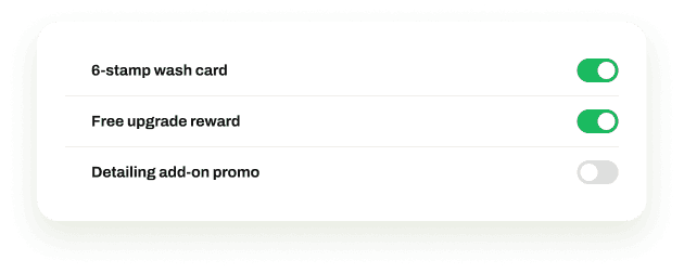 Stampy loyalty program management dashboard